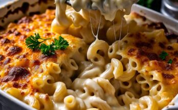 Creamy No Roux Baked Mac and Cheese