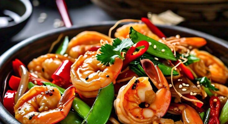 Tiger Shrimp Stir Fry recepie