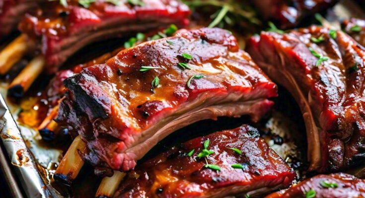 Easy Oven Baked Ribs