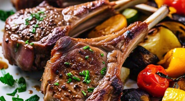 Air Fryer Lamb Chops