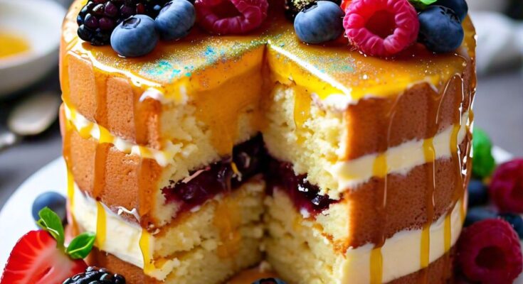 Buttered Jelly Cake