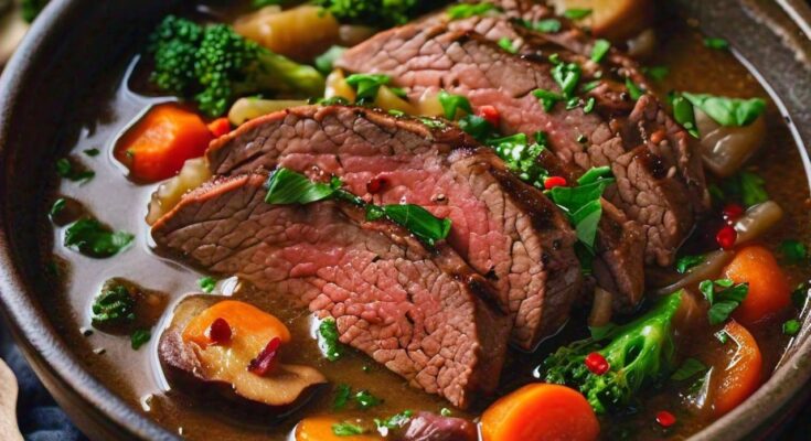 Healthy Flank Steak Stew